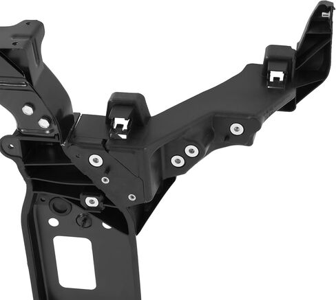Radiator Core Support Assembly Mount Compatible with 2016-2021 Hyundai Tucson Replacement for HY1225201 64101D3000 Electrophoresis Steel Primed Black in Saudi Arabia