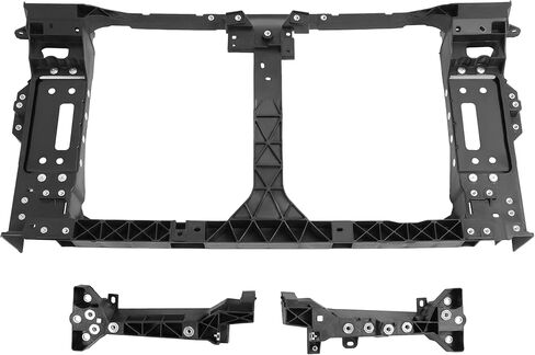 KUAFU Radiator Support Compatible with 2014-2020 Infiniti Q50 Q60 Replacement for IN1225129 IN1244100 IN1245100 625014HH0A 625854GA0A 625844GA0A Radiator Core Support Assembly Plastic Black in Saudi Arabia