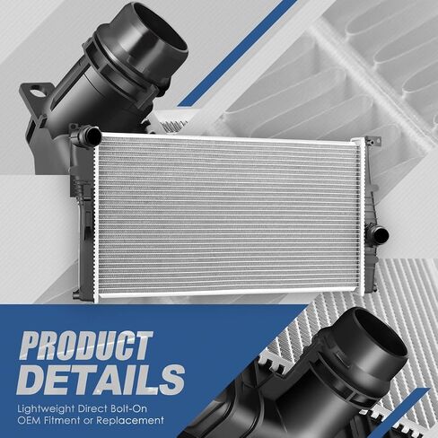 Auto Dynasty Radiator Compatible with 2006-2013 BMW 128i 130i 323i 325i 325xi 330xi 328i 328xi 330i Z4 AT MT, DPI 2882 Radiator, 1-Row Aluminum Replacement Radiator, 1-1/2" Inlet/Outlet in Saudi Arabia