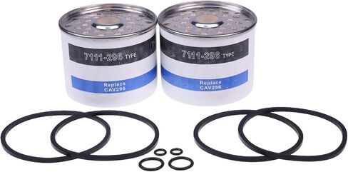 IEQFUE 2PCS Fuel Filter 3405418M2 Compatible with Massey Ferguson 240 241 250 274-4 285 20D 30 40 50 60 70 80 in Saudi Arabia