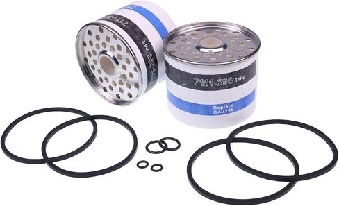 IEQFUE 2PCS Fuel Filter 3405418M2 Compatible with Massey Ferguson 240 241 250 274-4 285 20D 30 40 50 60 70 80 in Saudi Arabia