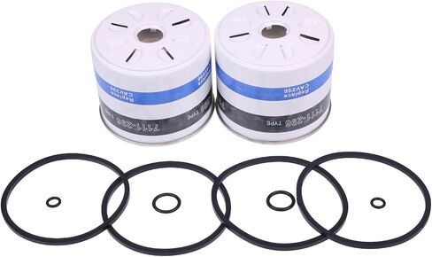 IEQFUE 2PCS Fuel Filter 3405418M2 Compatible with Massey Ferguson 240 241 250 274-4 285 20D 30 40 50 60 70 80 in Saudi Arabia