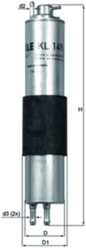 Mahle KL 149 مرشح الوقود in Saudi Arabia