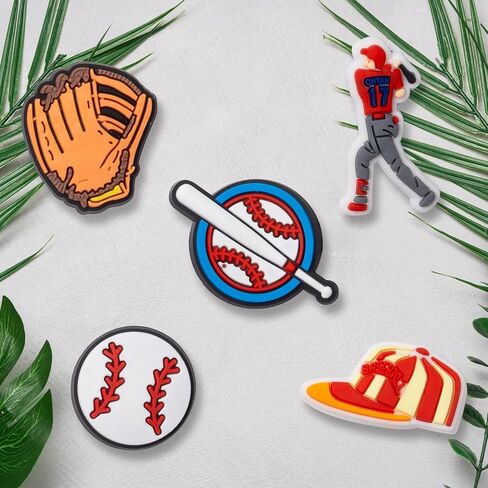 سحر الأحذية للرجال الصبي، والأرقام والسحر الرياضية لتزيين الأحذية تسد، كرة السلة البيسبول كرة القدم كرة القدم هدية للبنين الأطفال المراهقين والبالغين in Kuwait