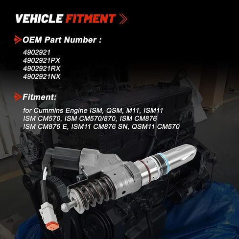 4902921 4902921PX 4902921RX 4902921NX DIESEL FUEL LECEDOR لـ Cummins ISM M11 ISM11 QSM11 CM570 CM870 CM876 M101 L10 L10 in Saudi Arabia