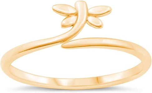 Sterling Silver Mini Dragonfly Ring in Saudi Arabia