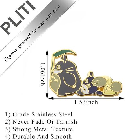 Pliti Anime Gift Japan Dippenes Lover Gift Kawaii anime Brooch pin للجماهير in Saudi Arabia