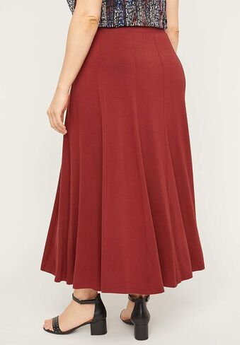 Catherines Women's Plus Size Anywear Seamed Skirt in Saudi Arabia