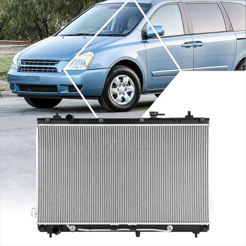 DPI-2898 Factory Style 1-Row Aluminum Core Cooling Radiator Compatible with 06-10 Entourage Sedona in Kuwait