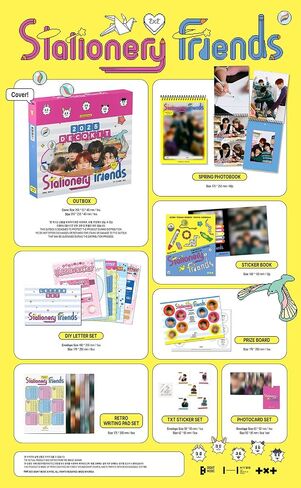 TXT - TOMORROW X TOGETHER 2025 DECO KIT in Saudi Arabia