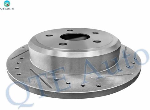 PM Auto Set of 12 Front 328mm-Rear 320mm Drilled Slotted Brake Disc Rotors-Ceramic Brake Pad Kit For 2006-2010 Jeep Commander in Saudi Arabia
