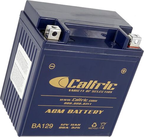 بطارية AGM Caltric متوافقة مع Yamaha Route 66 XV250 XV-250 XV 250 1988 1989 1990 in Saudi Arabia