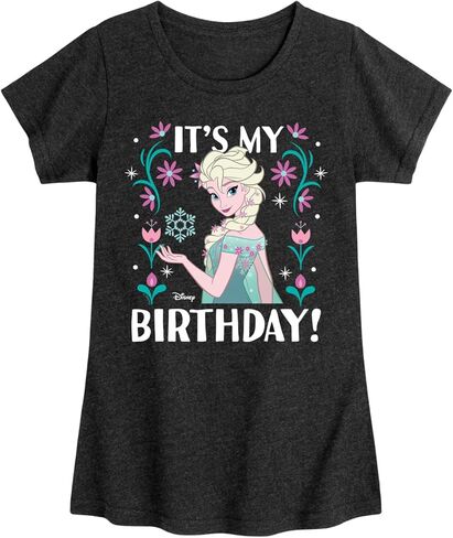 Disney Frozen - Elsa إنه عيد ميلادي - Toddler & Youth Girls There Shirte Serve T -Shirt in Kuwait