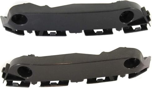 Front Driver & Passenger Side Set Of 2 Bumper Cover Support Bracket Mounting Retainer Reinforcement Brace Pair Replacement For 2009-2016 Toyota Venza Black Textured Plastic TO1032109 TO1033109 in Saudi Arabia