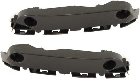 Front Driver & Passenger Side Set Of 2 Bumper Cover Support Bracket Mounting Retainer Reinforcement Brace Pair Replacement For 2009-2016 Toyota Venza Black Textured Plastic TO1032109 TO1033109 in Saudi Arabia