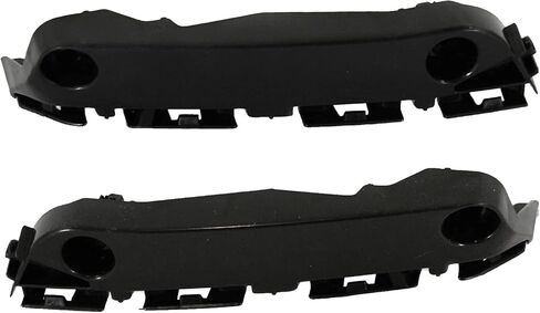 Front Driver & Passenger Side Set Of 2 Bumper Cover Support Bracket Mounting Retainer Reinforcement Brace Pair Replacement For 2009-2016 Toyota Venza Black Textured Plastic TO1032109 TO1033109 in Saudi Arabia
