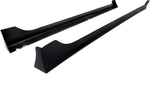 KUAFU Side Skirt Extension Spoiler Compatible with 2013-2017 Honda Accord 4DR Sedan Models Rocker Panel Diffuser Guard Spoiler Splitter Body Kit Plastic Carbon Fiber Style in Saudi Arabia