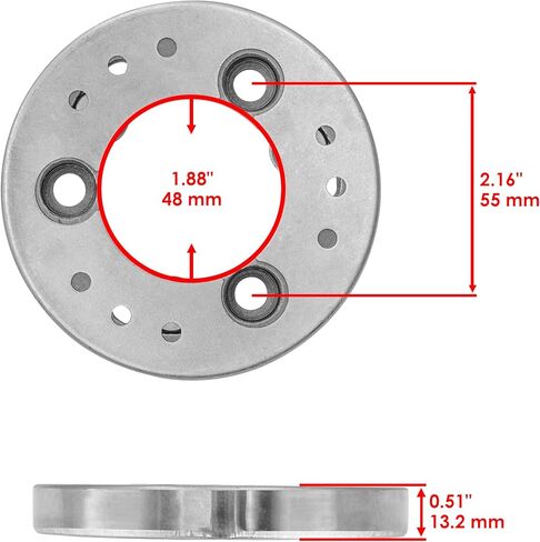 Caltric Starter Clutch One Way Bearing Compatible with Yamaha Xv535 Xv-535 Virago 535 1987-1990 1993-1996 in Saudi Arabia