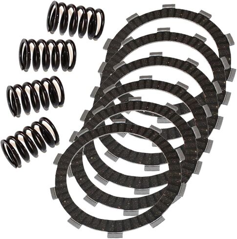 Caltric Clutch Friction Plates & 4 Springs Compatible with Honda Trx300 Trx-300 Fourtrax 300 1988-2000 in Saudi Arabia