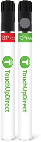 TouchUpDirect NH-830M Lunar Silver Metallic Compatible with Honda Exact Match Touch Up Paint Brush - Essential Package in Saudi Arabia