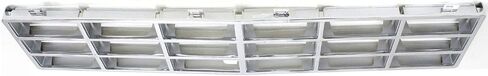 Garage-Pro Grille Assembly Compatible with 1981-1985 Dodge Ramcharger, Dodge D150, Dodge D250, Fits 1981 Plymouth Trailduster Chrome in Saudi Arabia