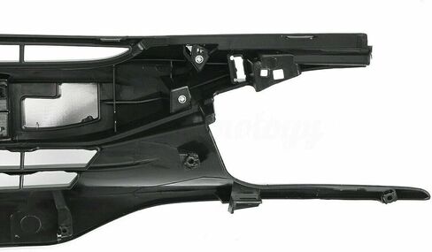 3pcs الأمامي المصد مصبوب FIT 2016 2017 2018 Honda Civic Coupe Sedan Extral Grille & Goyid Trims Part in Saudi Arabia