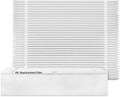 3-Pack 401 Replacement Filter Compatible with AprilAire 2400, Space-Gard 2400 Whole-House Air Purifier, MERV-10 Furnace Filter, 16x25x6 Air Filter in Saudi Arabia