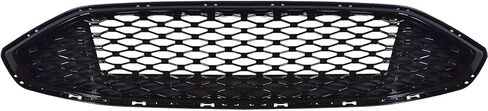 Munirater Front Hood Pumper Grill Honeycomb Gloss Black Grille Placension for Fusion 2017 2018 in Saudi Arabia