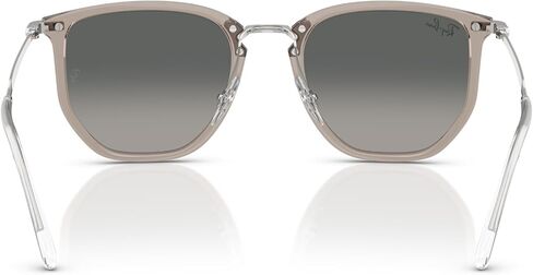 Ray-Ban Unisex Sunglasses Black Frame, Dark Grey Lenses, 53MM in Saudi Arabia