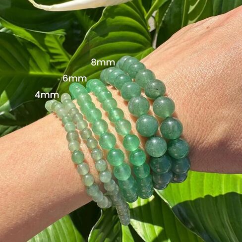 3 PCS Healing Crystal Beaded Bracelets for Women,Natural Stone Beads Stretch Bracelet Jewelry Gifts in Saudi Arabia