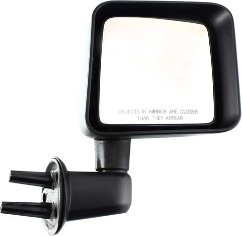Garage-Pro Mirror Compatible with 2007-2017 Jeep Wrangler and 2018 Wrangler JK Passenger Side, Manual Glass in Saudi Arabia