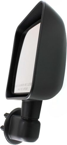 Garage-Pro Mirror Compatible with 2007-2017 Jeep Wrangler and 2018 Wrangler JK Passenger Side, Manual Glass in Saudi Arabia