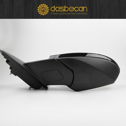 Dasbecan Left Driver Side Door Mirror Compatible with 2021-2024 Hyundai Elantra with Power Glass No-heated Blind Spot Detection(BSD) Manual Folding Black Replace# 87610AB060, HY1320278 5Pins in Saudi Arabia