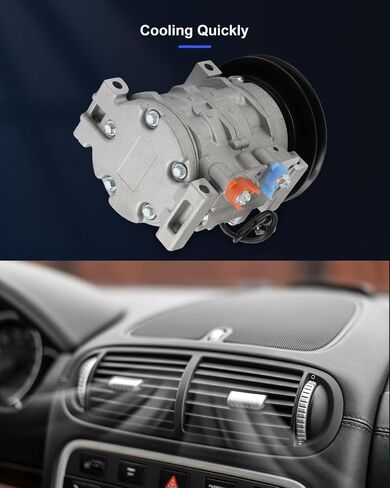 ضاغط ECCPP A/C مع القابض 2005-2010 لصالح Hino 238 258 268 338 7.7L AC ضاغط in Saudi Arabia