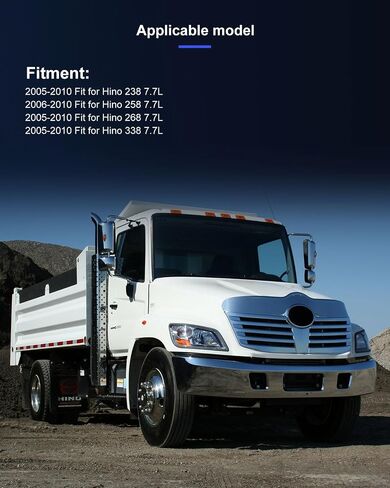 ضاغط ECCPP A/C مع القابض 2005-2010 لصالح Hino 238 258 268 338 7.7L AC ضاغط in Saudi Arabia