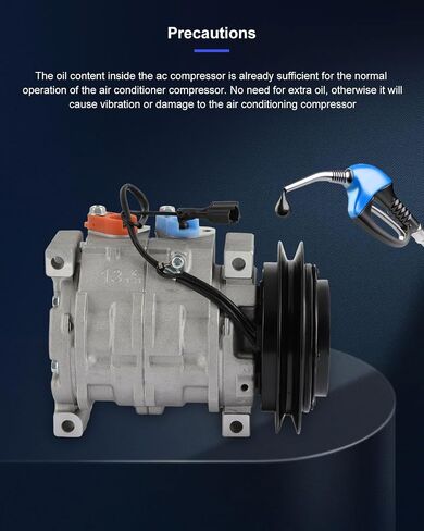 ضاغط ECCPP A/C مع القابض 2005-2010 لصالح Hino 238 258 268 338 7.7L AC ضاغط in Saudi Arabia
