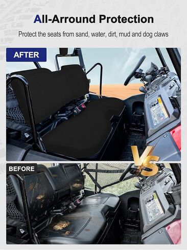 UTV Seat Cover for Pioneer, Stylish Camo Bench Seat Cover for Honda Pioneer 700 700-4 2014-2024, Waterproof, Scratch Resistance, Dustproof, UTV Pioneer Seat Accessories (Camo) in Saudi Arabia