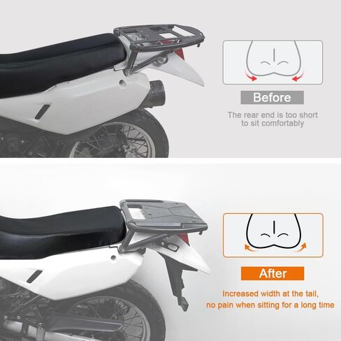XITOMER LOWER SEAT CUSHION FOAM + غطاء مقعد متوافق مع KLR650 2008-2018 KLR650 GEN2 COSTERACE CUSHION in Saudi Arabia