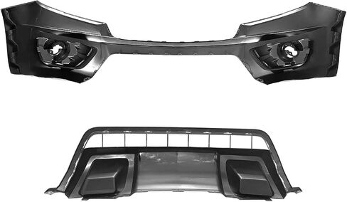Colorado Front Pumper Cover & Skid Plate متوافق مع 2015 2016 2017 2018 2019 2020 Chevy Colorado 23484644 GM1000993 GM1095204 22893870 in Kuwait