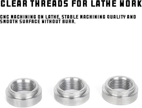 2pcs 3/8 "NPT CAR Female Weld على تركيب بونج ، 3/8npt من الألومنيوم لخزان الوقود القابل لحام ، وملحقات إصلاح المركبات العالمية لسيارات الدفع الرباعي ، والشاحنات ، والروس ، والمزيد من （3/8NPT） in Saudi Arabia