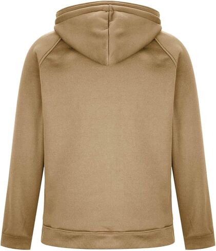 Men's Tactical Hoodies Solid Color Quarter Zip Sweatshirt Multi Pockets Jakcets Fleece Winter Warm Oversized Pullover in Saudi Arabia