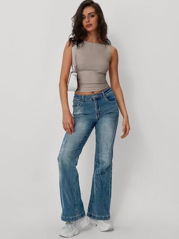 AUTOMET Womens Going Out Tank Tops Sleeveless Summer 2025 Trendy Cute Shirts Boat Neck Basic Y2K Fashion Outfit Clothes in Saudi Arabia