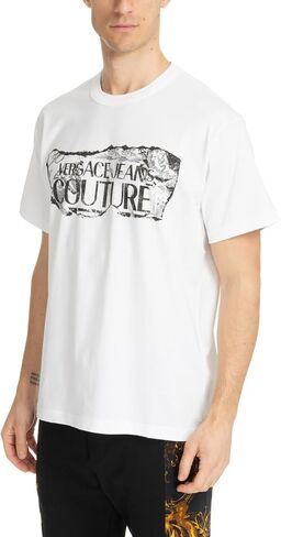 Versace Jeans Couture Men t-Shirt White in Saudi Arabia