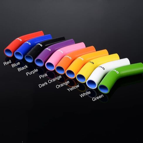 G-PLUS (Red) Silicone Radiator Heater Hose Kit, Compatible with Suzuki Samurai 1986 1987 1988 1989 1990 1991 1992 1993 1994 1995 in Saudi Arabia