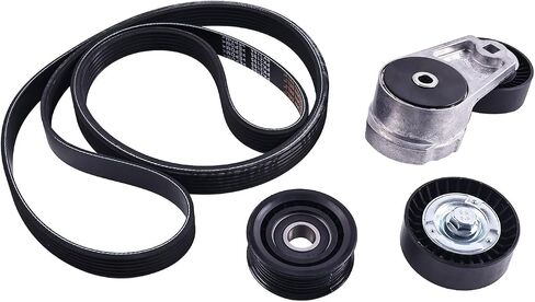 Drive Idler Pulley Serpentine Belt Telection Kit متوافق مع Chrysler Ram Dodge Jeep 3.6 in Saudi Arabia