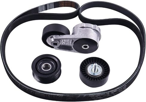 Drive Idler Pulley Serpentine Belt Telection Kit متوافق مع Chrysler Ram Dodge Jeep 3.6 in Saudi Arabia