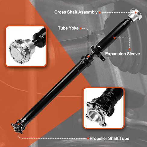 TVB500360 Rear DriveShaft Prop Drive Shaft Assembly Fit for 2005-2009 Land Rover LR3 | 2010-2016 Land Rover LR4, Replace OE LR037027 in Saudi Arabia
