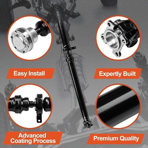 TVB500360 Rear DriveShaft Prop Drive Shaft Assembly Fit for 2005-2009 Land Rover LR3 | 2010-2016 Land Rover LR4, Replace OE LR037027 in Saudi Arabia
