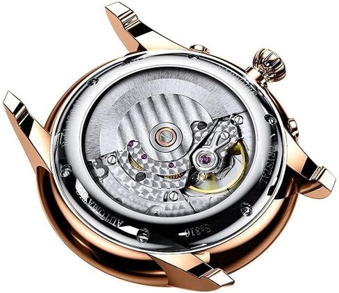 LOBINNI Men's Moon Phase Mechanical Automatic Watch Waterproof Wrist Dress Fashion Luxury Watches for Men in Saudi Arabia