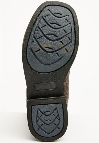 Cody James Boys 'Dale Crocodile Print Western Boot Broad Square Toe - BCBSP25P4 in Saudi Arabia